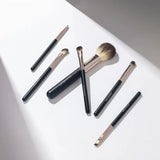 Miss Rose - Professional 6 Marble Makeup Brush Set