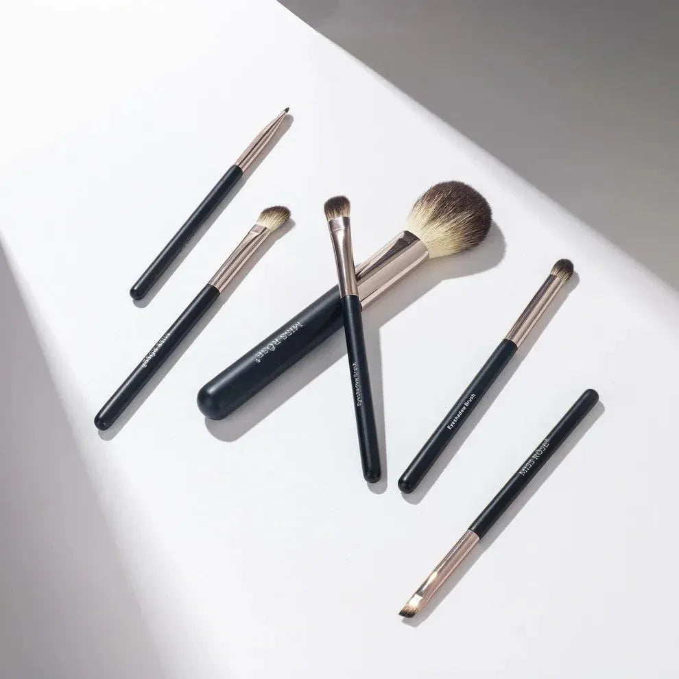Miss Rose - Professional 6 Marble Makeup Brush Set